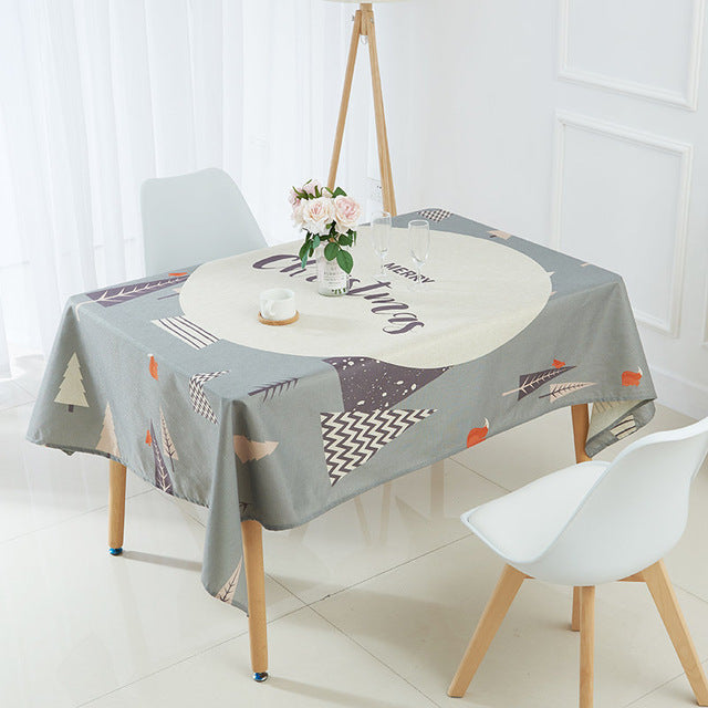 large rectangular tablecloth